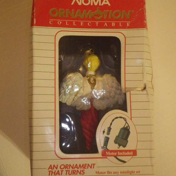 Vintage NOMA Ornamotion Angel Ornament - Picture 2 of 4